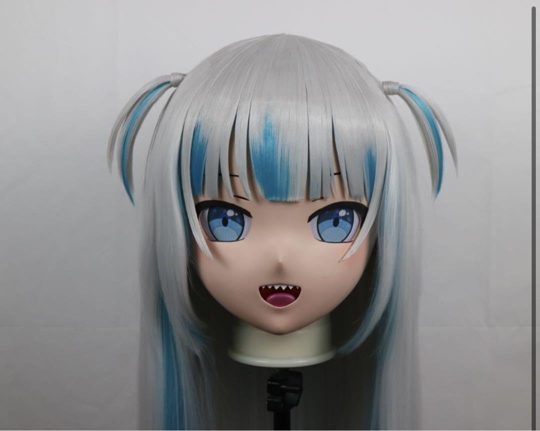 Amazon.co.jp: 全頭面・鍵付がうぐら ホロラ 着ぐるみ MASK kigurumi