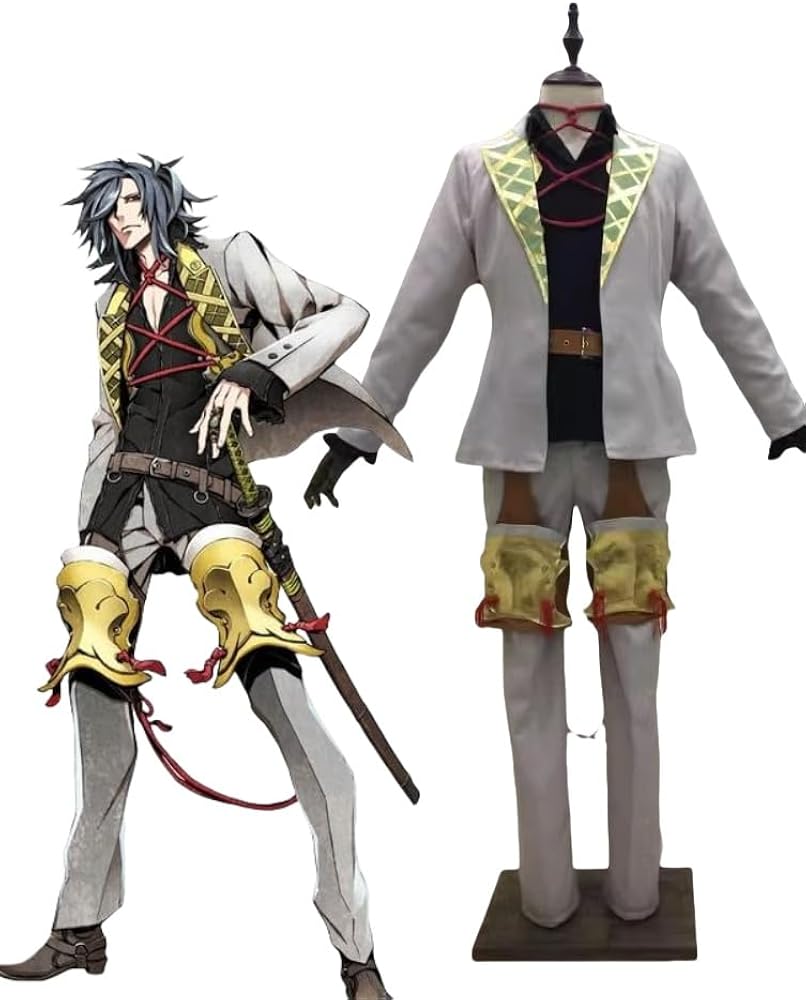 Amazon.co.jp: 刀剣乱舞-ONLINE-とうらぶ 大典太光世 コスプレ衣装+靴+