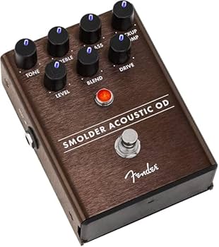 Amazon.com: Fender Smolder Acoustic Overdrive Pedal : Musical