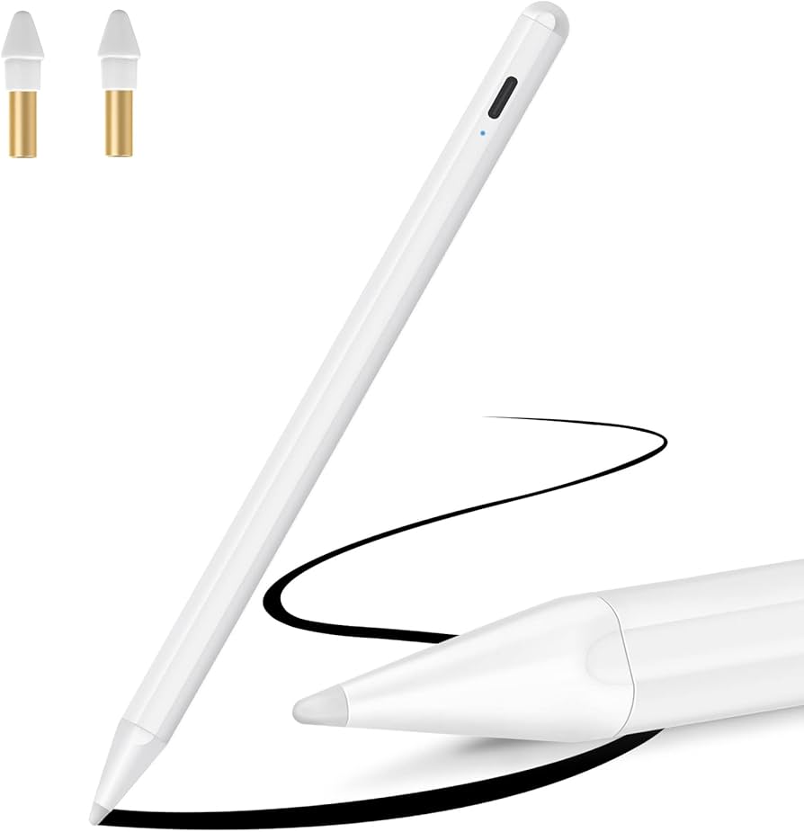 Stylus Pen for Apple iPad With Palm Rejection, Active Pencil