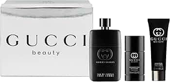 Amazon.com : Gucci Guilty Pour Homme 3 Pcs Gift Set: Eau de Parfum