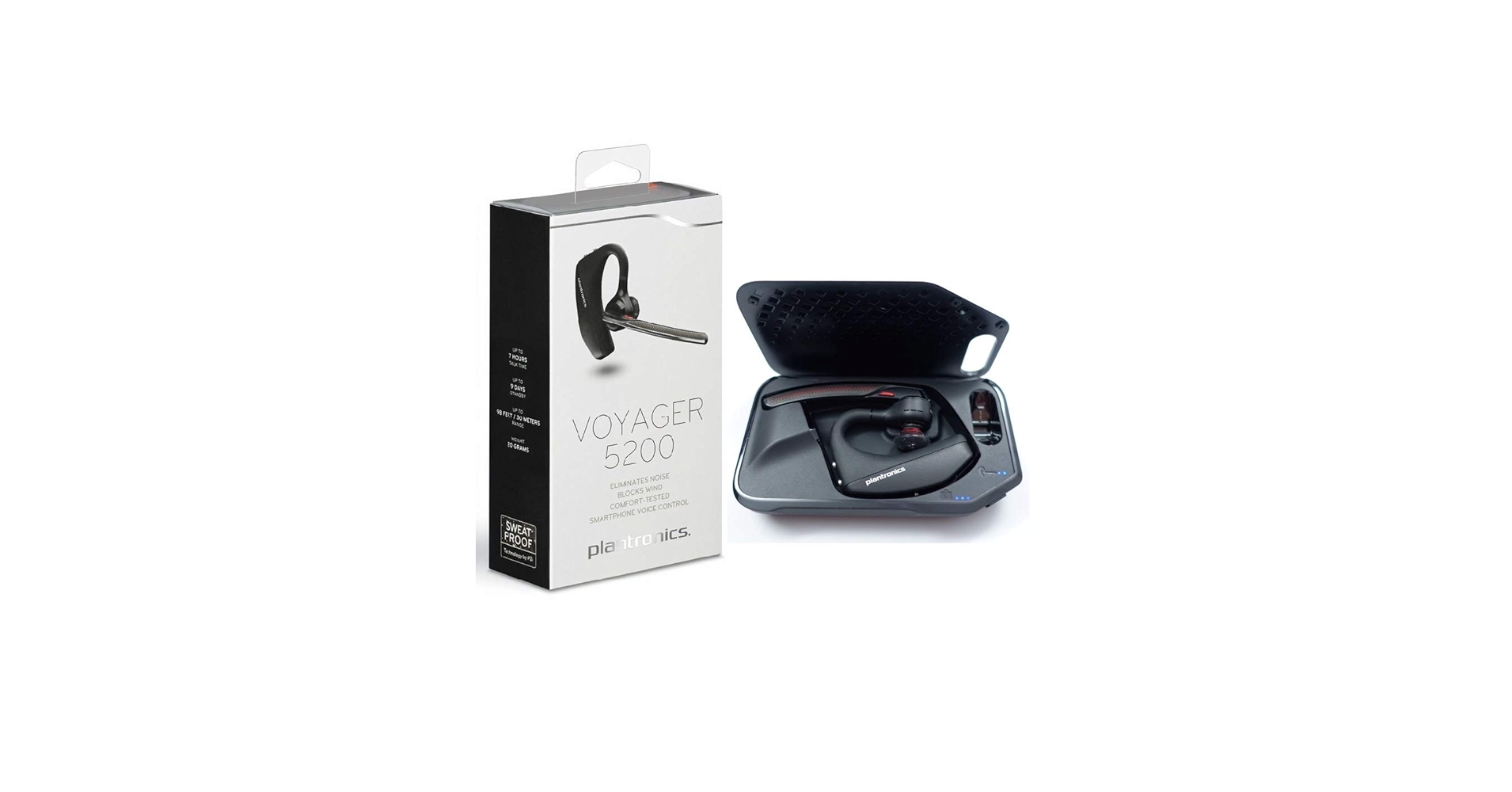 Amazon.com: Plantronics Voyager 5200 Bluetooth Headset Earpiece