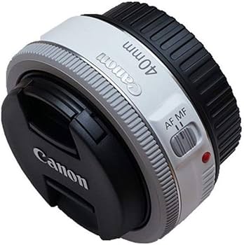 Canon EF 40mm f/2.8 STM Pancake Lens (White) : Amazon.ca: Electronics