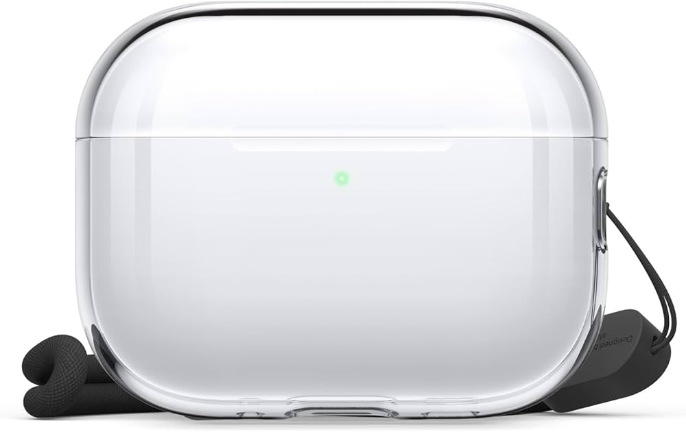 Amazon.co.jp: 【elago】 AirPods Pro3 対応 ケース クリア 耐衝撃