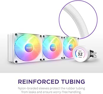 Amazon | NZXT KRAKEN Elite RGB 360 White 簡易水冷CPUクーラー RL
