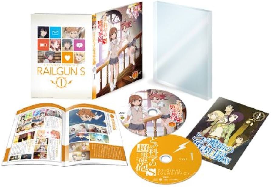 Amazon.co.jp: とある科学の超電磁砲S 第1巻 (初回生産限定版) [Blu