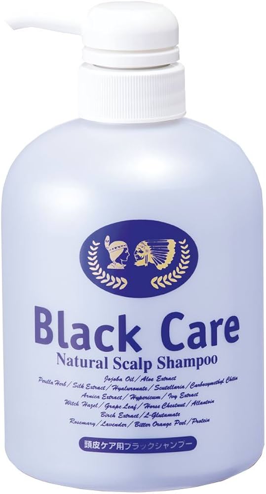 Amazon | ブラック・ケアシャンプー600ml | ナチュラルガーデン