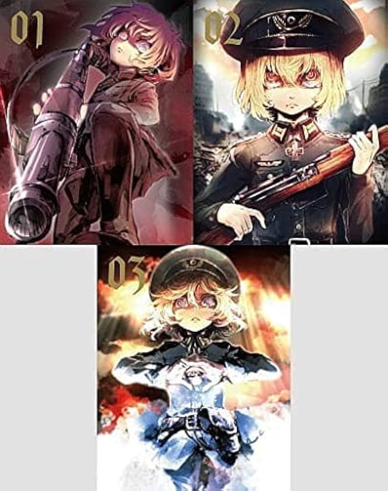 Amazon.co.jp: 【Blu-ray】幼女戦記 初回生産版 全3巻セット : DVD
