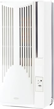 Amazon | コイズミファニテック 窓用エアコン タイマー機能 ホワイト