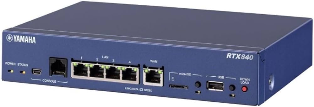Amazon | ヤマハ ギガアクセスVPNルーター RTX840 | ヤマハ(YAMAHA