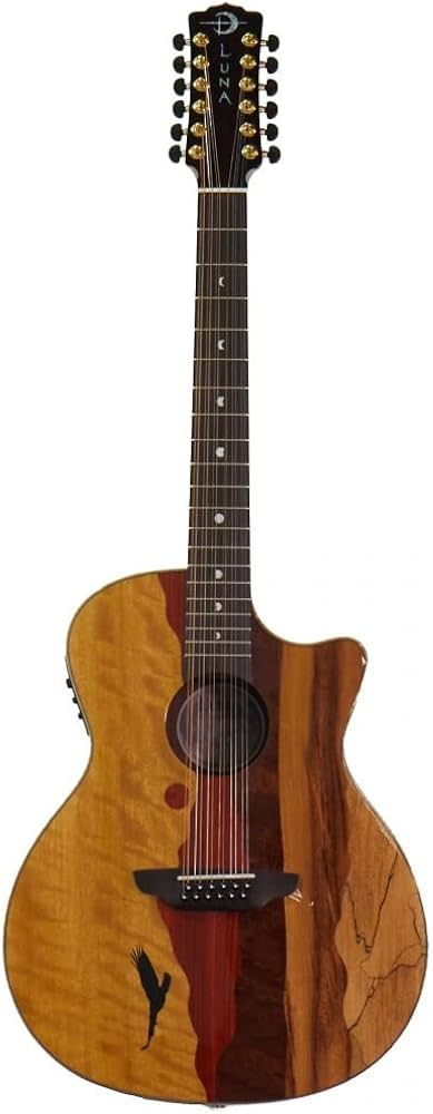 Amazon | Luna Guitars VISTA EAGLE 12弦コンプリートエレクトロ