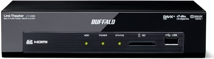 Amazon.co.jp: BUFFALO メディアプレイヤー LT-V200 : 家電＆カメラ