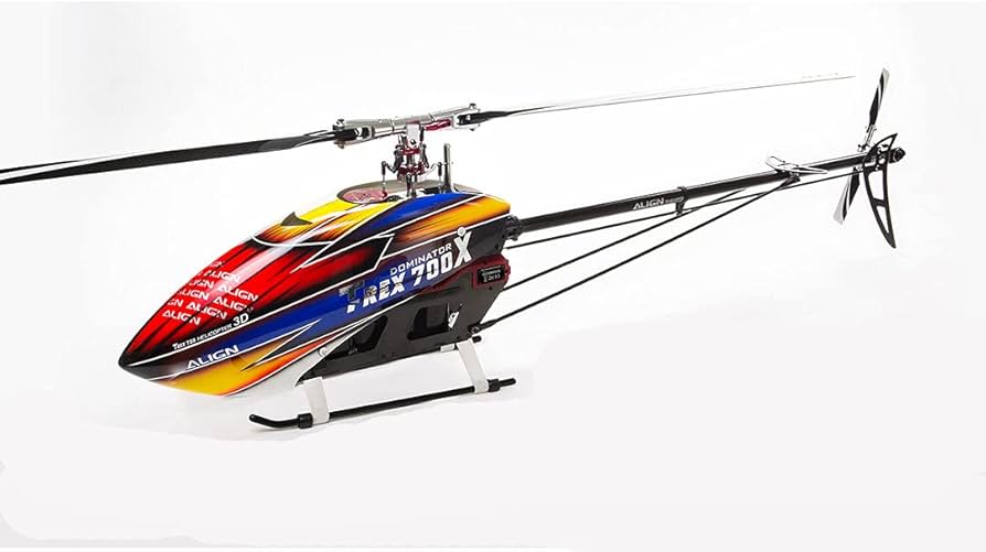 Amazon.com: ZYHOBBY 3D RC Helicopter T-REX 700X Top Combo : Toys