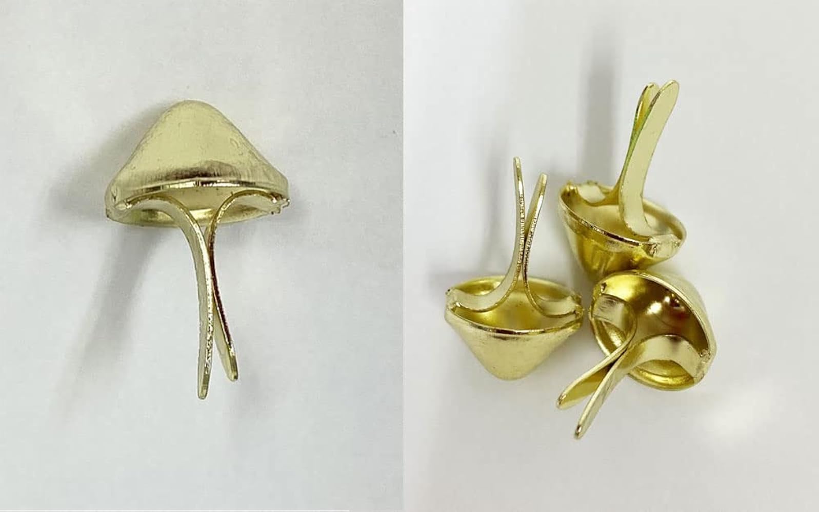 Amazon | ビョウ・コニカル・ロンドン鋲・鋲・ゴールド・スタッズ100発