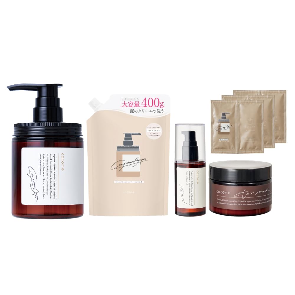 Amazon | cocone 10周年記念ヘアケアセット ［ ココネ クレイクリーム