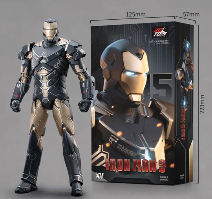 Amazon.co.jp: 「AC] 中動玩具 ZHONGDONG ZDTOYS 1/10 アイアンマン