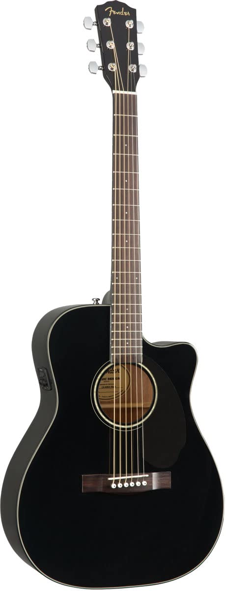 Amazon.co.jp: Fender エレアコギター CC-60SCE Concert, Walnut
