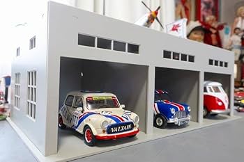 Amazon.co.jp: ジオラマガレージ 世田谷ベース風 1 64～1 43 ミニカー