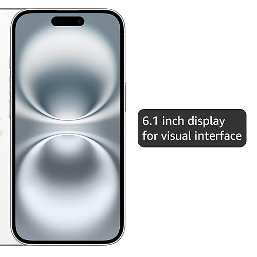 Amazon.com: Apple iPhone 16, US Version, 256GB, White - Unlocked