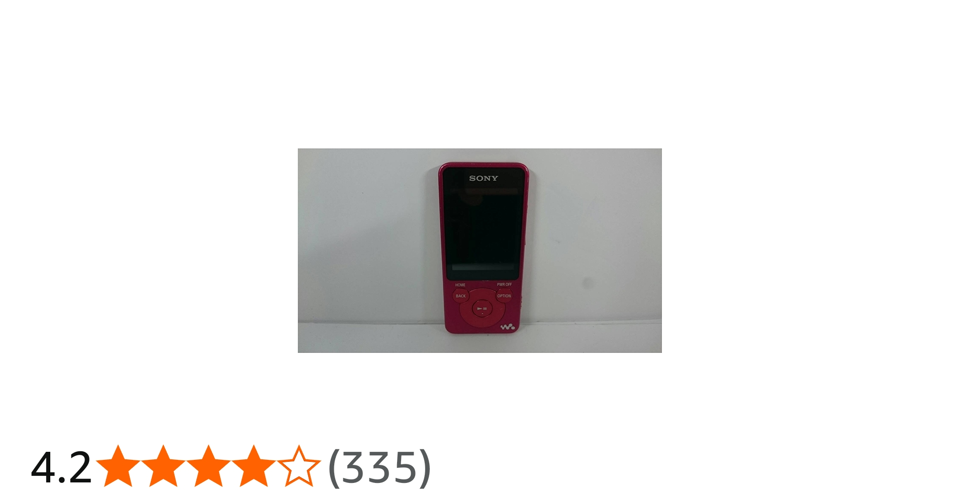 Amazon | SONY ウォークマン Eシリーズ 4GB レッド NW-E083/R | Sony