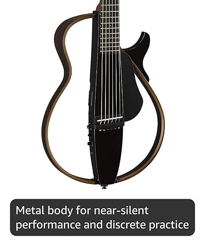 Amazon.com: Yamaha SLG200S TBL Steel String Silent Guitar with