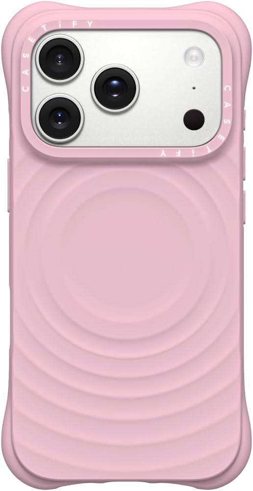 Amazon.co.jp: CASETiFY ウェーブ シリコン iPhone 17 Pro ケース [波