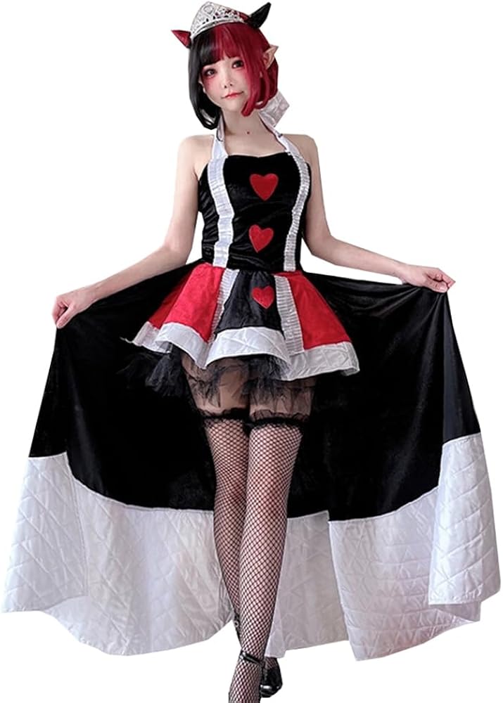 Amazon.co.jp: [osseoca] ハロウィン ミディ 女王演出服 セクシー 制服