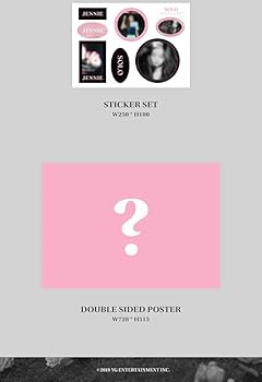 JENNIE - BLACKPINK JENNIE SOLO PHOTOBOOK SPECIAL EDITION PhotoBook