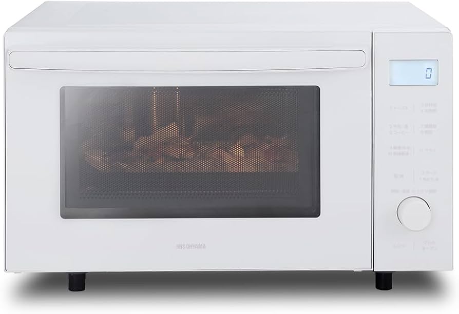 Amazon.co.jp: アイリスオーヤマ オーブンレンジ 18L フラットテーブル