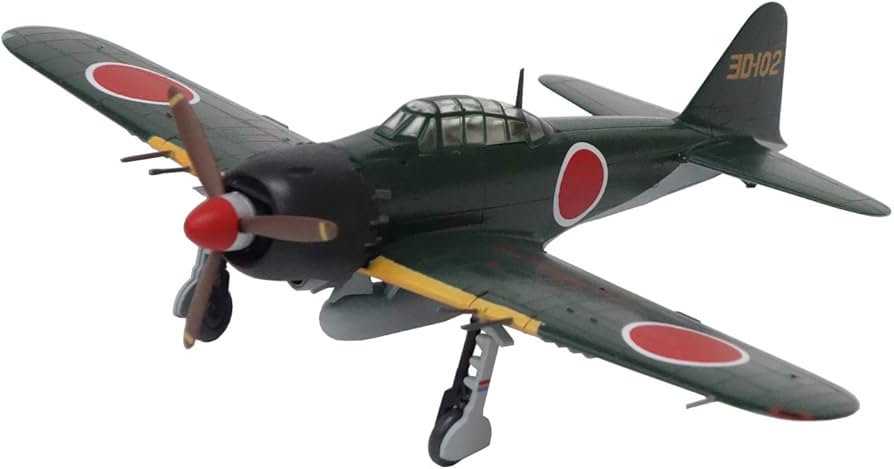 Amazon | 童友社 1/72 零戦五二丙型 第721海軍航空隊 塗装済み完成品