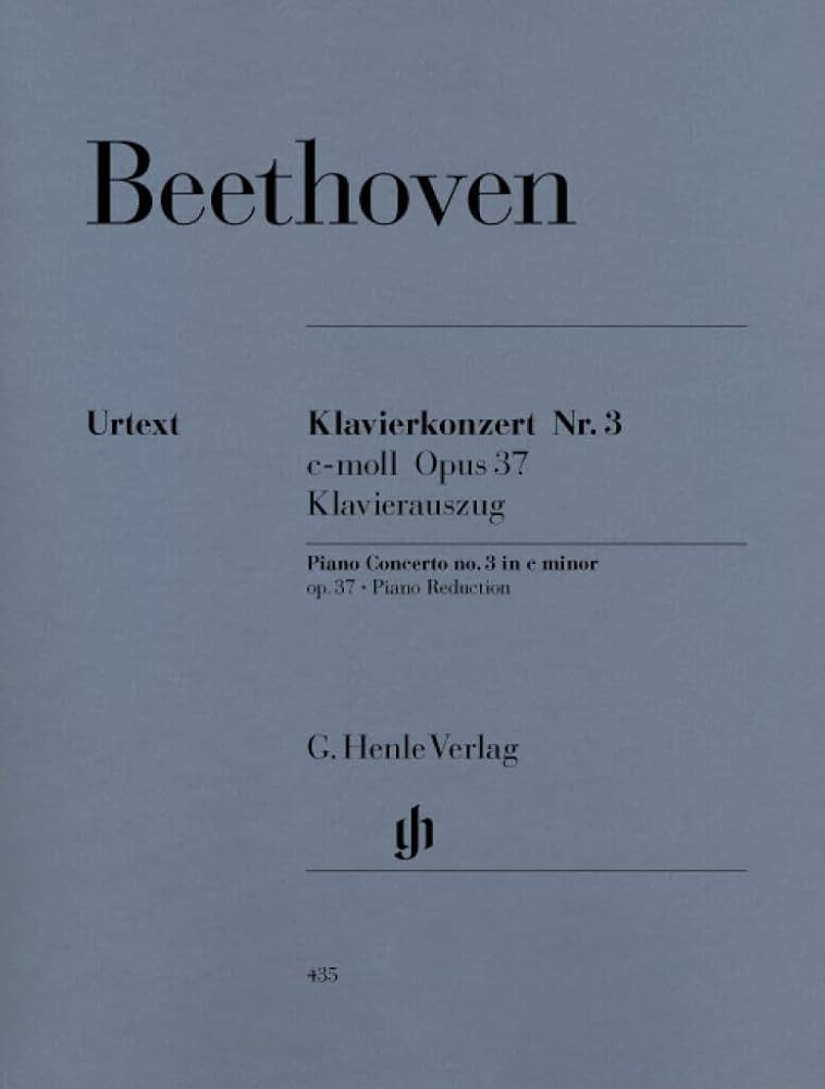 Beethoven: Piano Concerto No. 3 in C Minor, Op. 37 (Multilingual