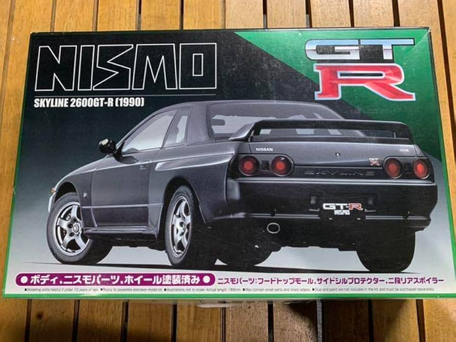 Amazon.co.jp: R32 スカイライン GT-R アオシマ 1/24 プラモデル 限定