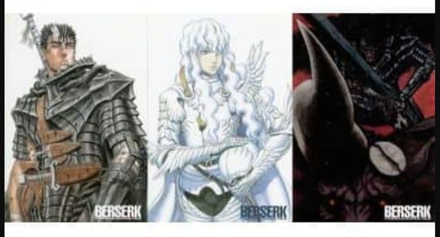 ベルセルクポストカードブック、WARCRY 三浦建太郎 貴重な未開封