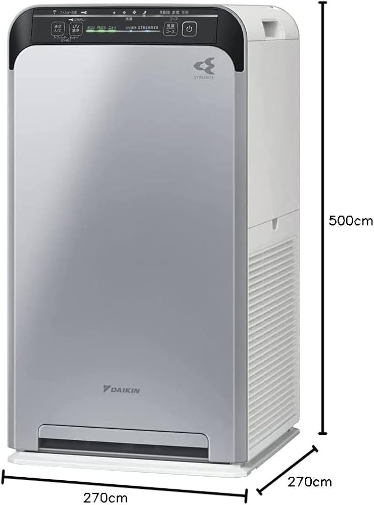 Amazon.co.jp: ダイキン UVストリーマ空気清浄機 シルバー/ホワイト