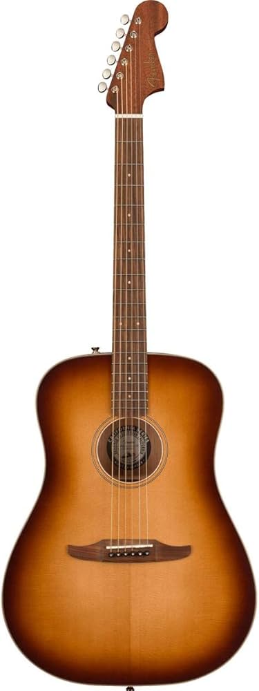 Amazon.com: Fender Redondo Classic Acoustic Guitar, with 2-Year