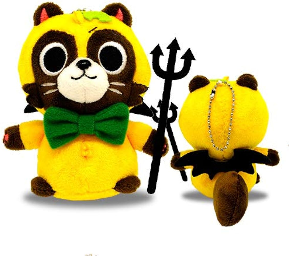 Amazon.co.jp: 公式グッズ ぬいぐるみ キーホルダー やまだぬき うら