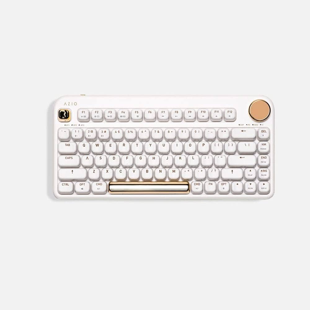 Amazon | Azio Izo Wireless Bluetooth Keyboard, White | AZIO