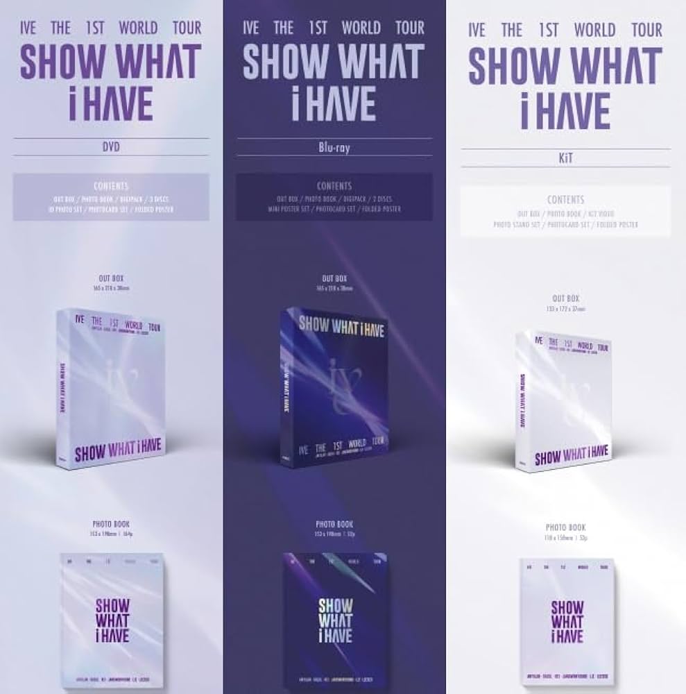 Amazon.co.jp: IVE SHOW WHAT i HAVE 1st World Tour with Tracking