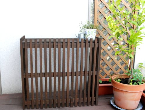 Amazon.co.jp: ガーデンガーデン モダンエアコン室外機カバー ライト