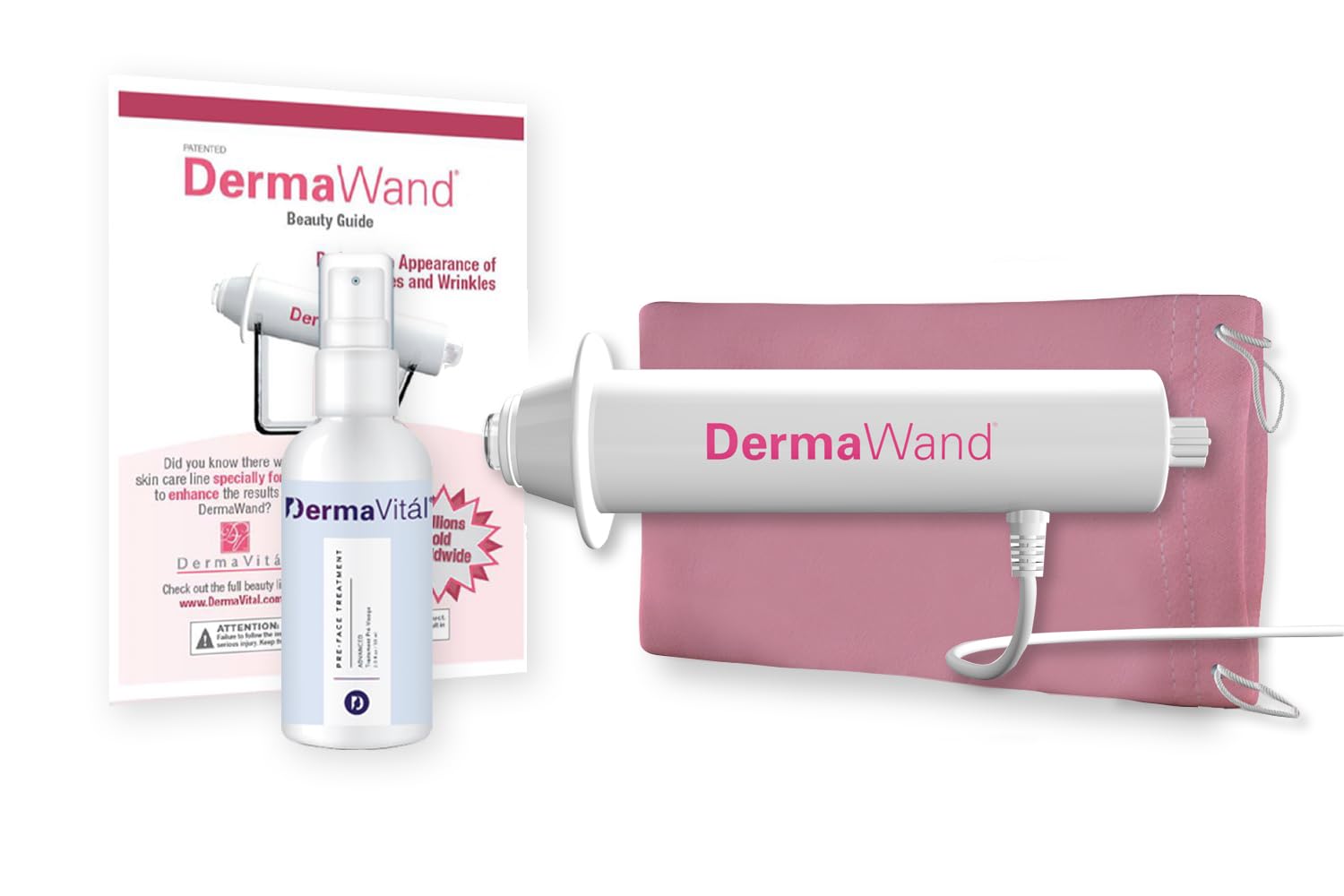 Amazon.com: DermaVitál Derma Wand Anti-Aging System : Beauty