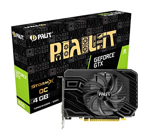 Amazon | Palit Grafikkarte GeForce GTX 1650 StormX OC D6-4 GB
