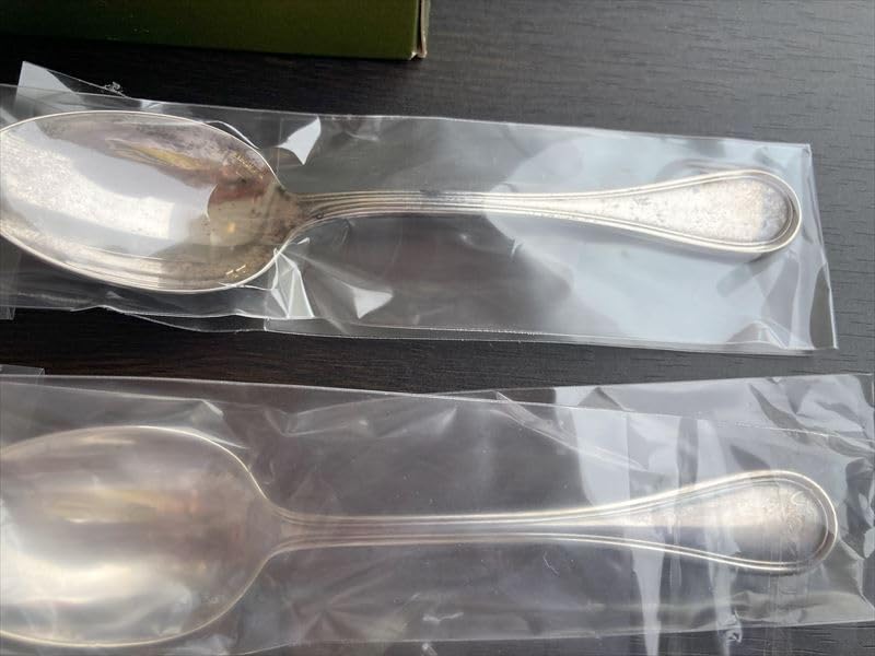 Amazon | Christofle クリストフル 銀メッキ製 シルバー スプーン 6本