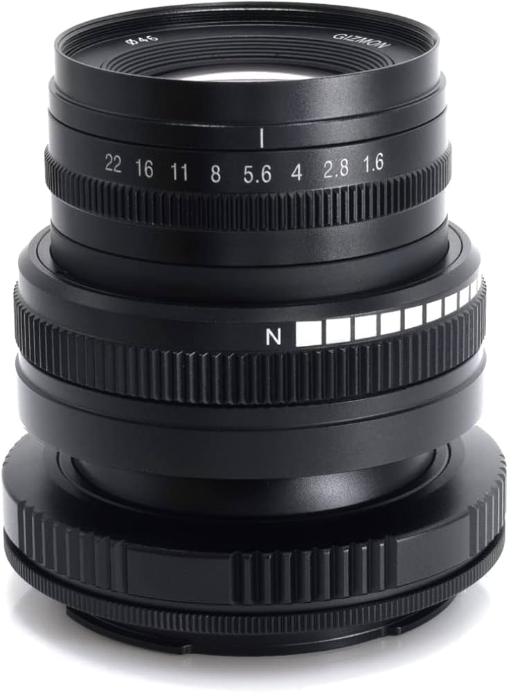 Amazon.co.jp: GIZMON Miniature Tilt Lens for RF Mounts | EOS R