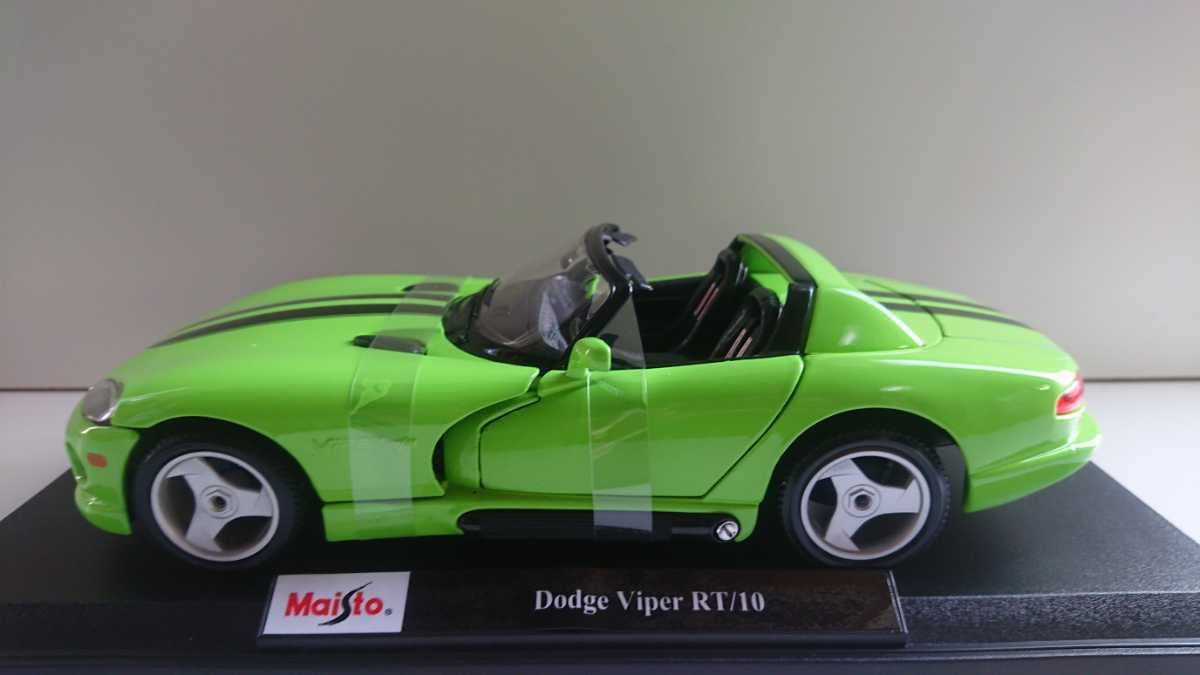 Amazon | マイスト1/18 ダッジ バイパーRT/10 Dodge Viper RT/10
