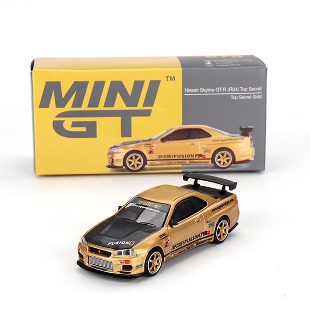 Amazon.co.jp: MINI GT 1:64スケールニッサン・スカイライン GT-R (R34