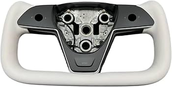 Amazon | モデルXスタイルの新しい2.0ヨークステアリングホイールと