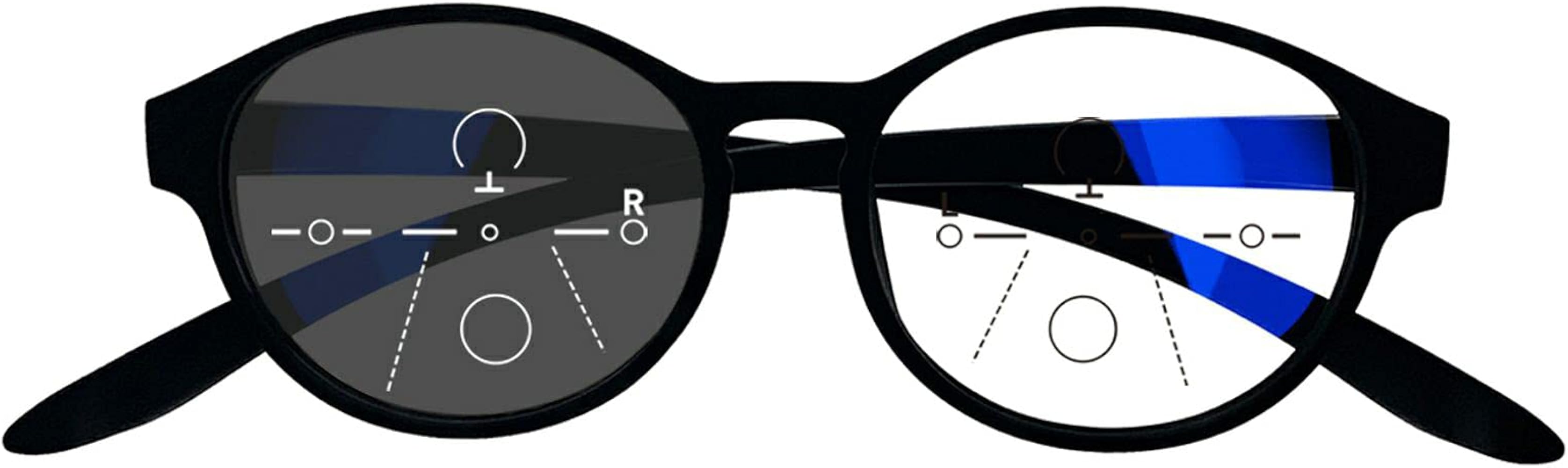 Amazon.co.jp: 老眼鏡 リーディンググラス DONT PANIC TYPE-03 FULL