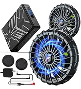 Amazon.co.jp: 空調マン 50V超高出力 空調作業服 夏用 ファン付き 半袖