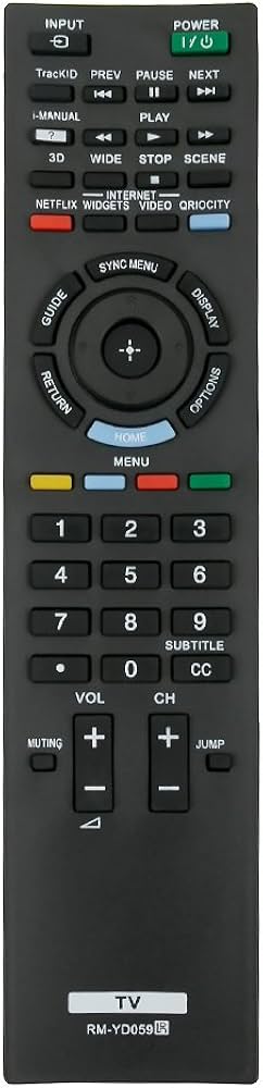Amazon.com: RM-YD059 Replacement Remote Applicable for Sony TV KDL