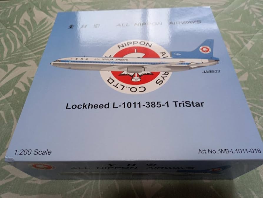 Amazon.co.jp: 1/200 ANA 全日空 L1011 トライスター モヒカンブルー